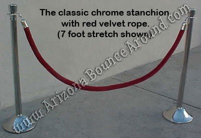 Stanchion Rentals - Rent Stanchions in Scottsdale